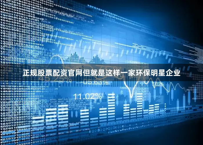 正规股票配资官网　　但就是这样一家环保明星企业